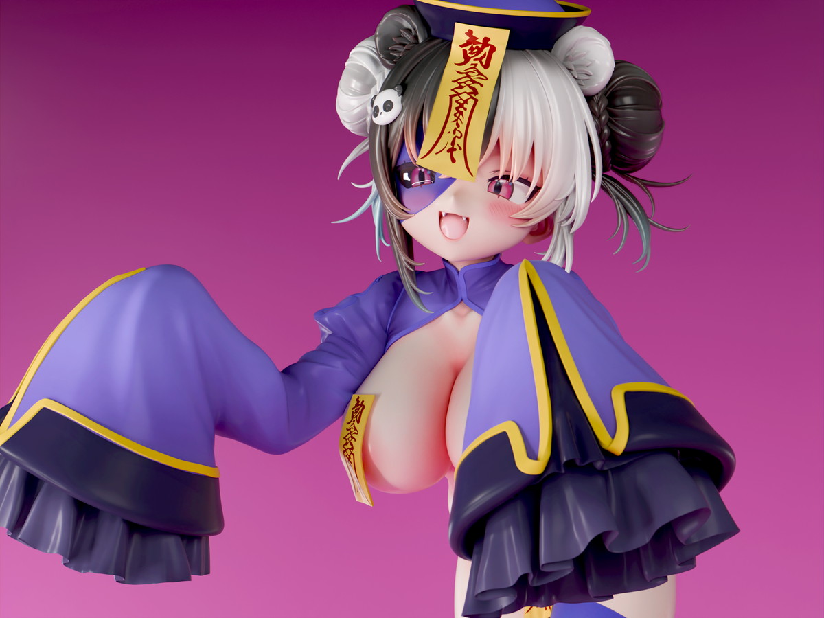 インサイトオリジナル「肉感少女 エロいおばけ図鑑 キョンシー マオシュン ツギハギver.」のフィギュア画像