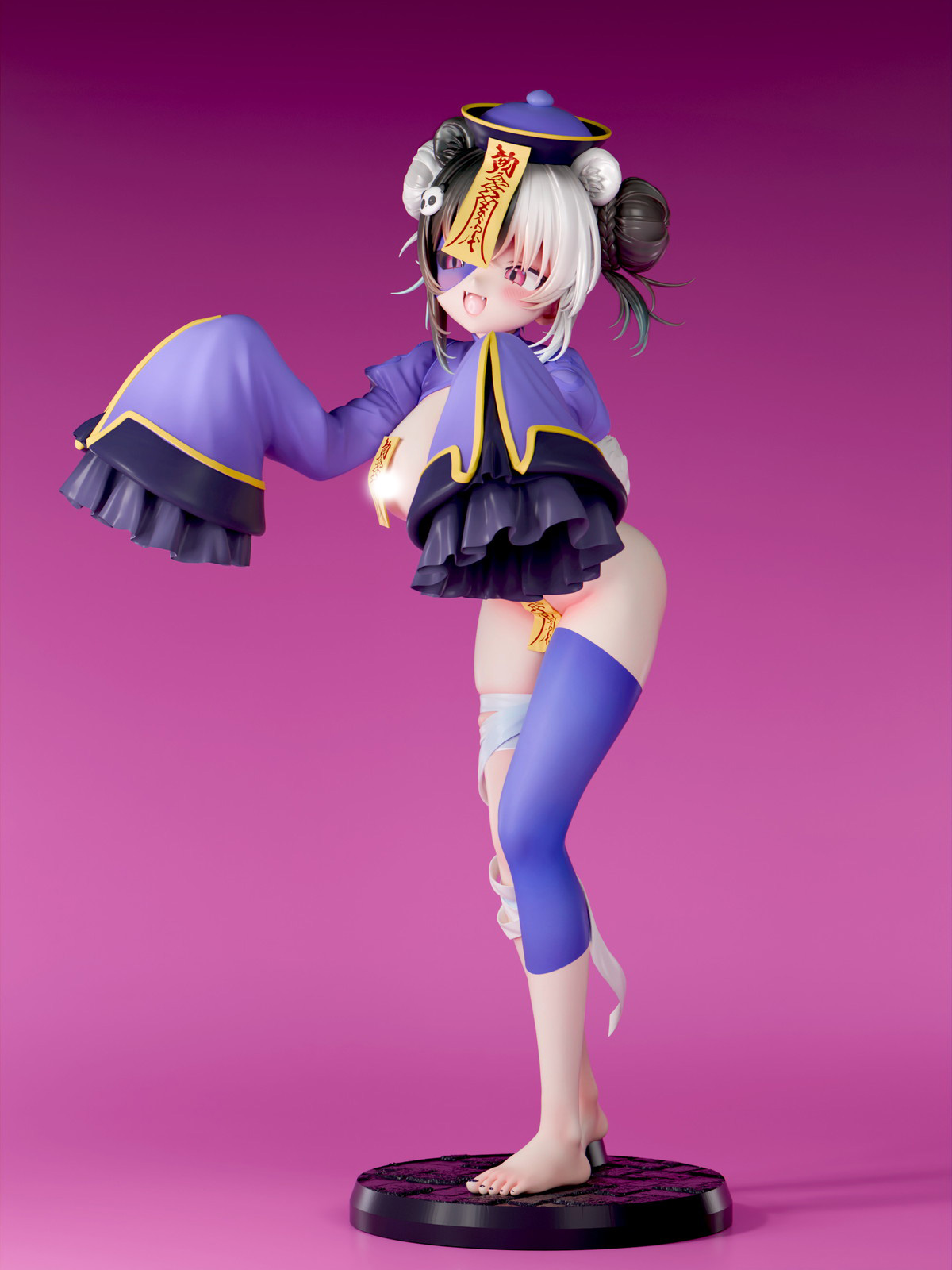 インサイトオリジナル「肉感少女 エロいおばけ図鑑 キョンシー マオシュン ツギハギver.」のフィギュア画像