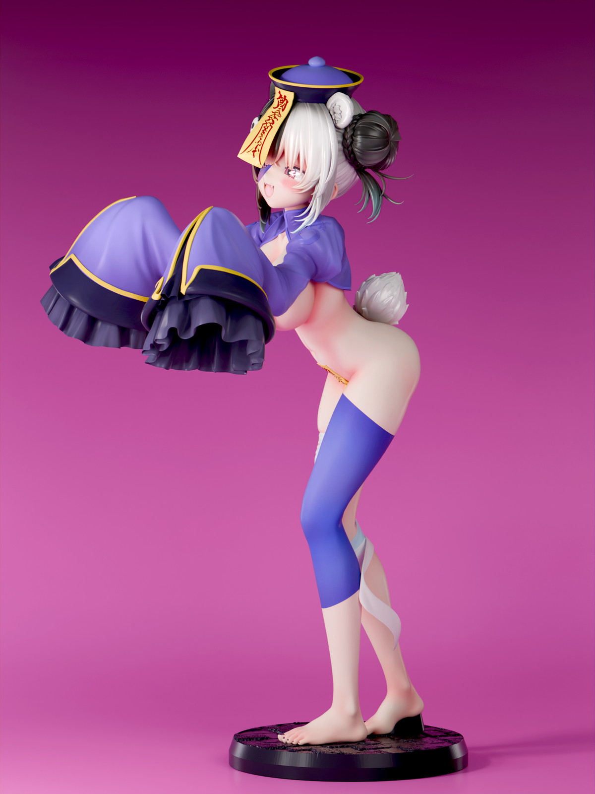 インサイトオリジナル「肉感少女 エロいおばけ図鑑 キョンシー マオシュン ツギハギver.」のフィギュア画像