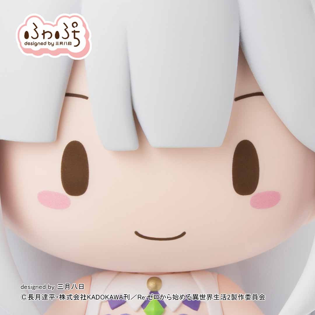 Re:ゼロから始める異世界生活「ふわぷち デフォルメフィギュア エミリア」のフィギュア画像
