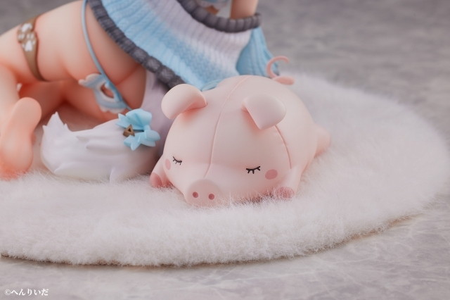 「おやすみおおかみ 灰乃 illustration by へんりいだ」のフィギュア画像