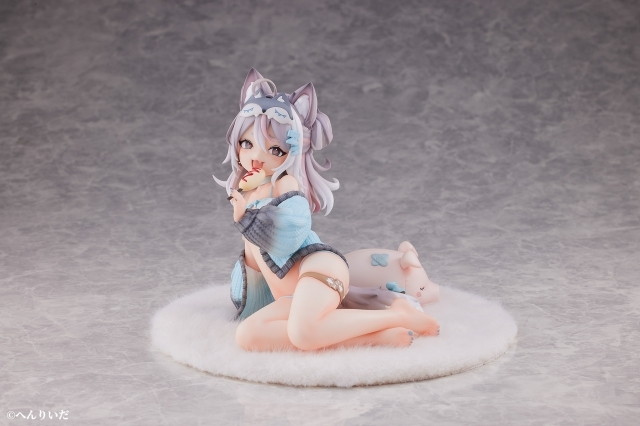「おやすみおおかみ 灰乃 illustration by へんりいだ」のフィギュア画像