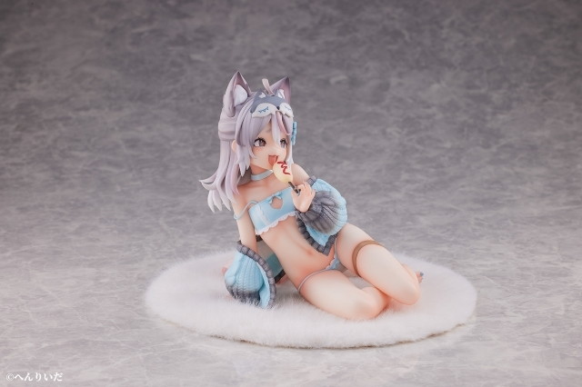 「おやすみおおかみ 灰乃 illustration by へんりいだ」のフィギュア画像