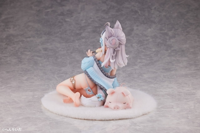 「おやすみおおかみ 灰乃 illustration by へんりいだ」のフィギュア画像