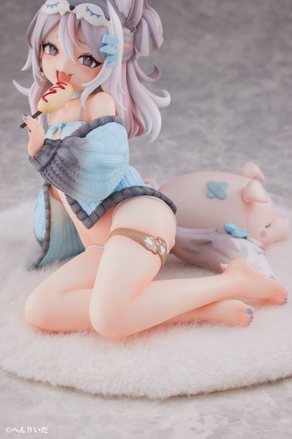 「おやすみおおかみ 灰乃 illustration by へんりいだ」のフィギュア画像