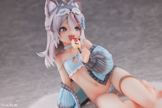 「おやすみおおかみ 灰乃 illustration by へんりいだ」のフィギュア画像