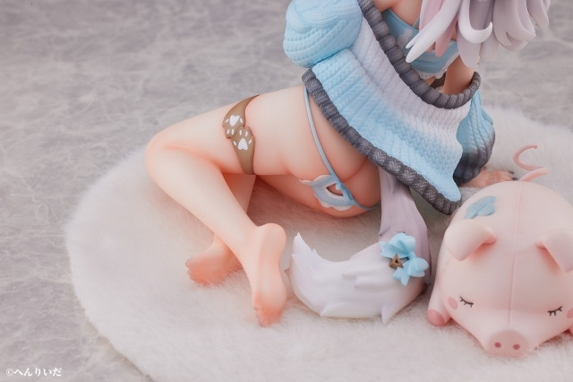 「おやすみおおかみ 灰乃 illustration by へんりいだ」のフィギュア画像