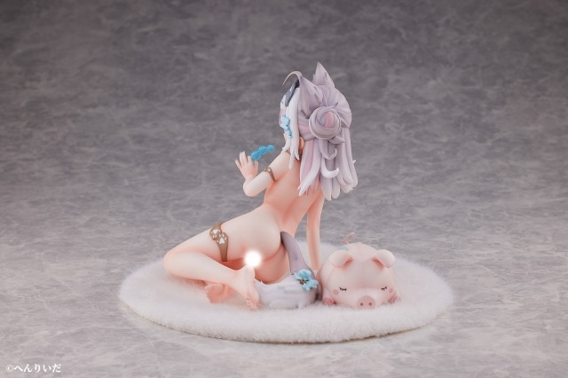 「おやすみおおかみ 灰乃 illustration by へんりいだ 豪華版」のフィギュア画像