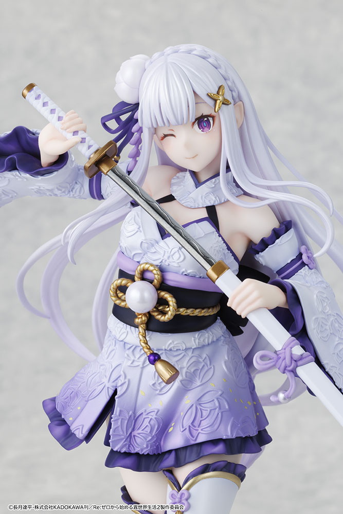 Re:ゼロから始める異世界生活「エミリア 戦装束ver.」のフィギュア画像