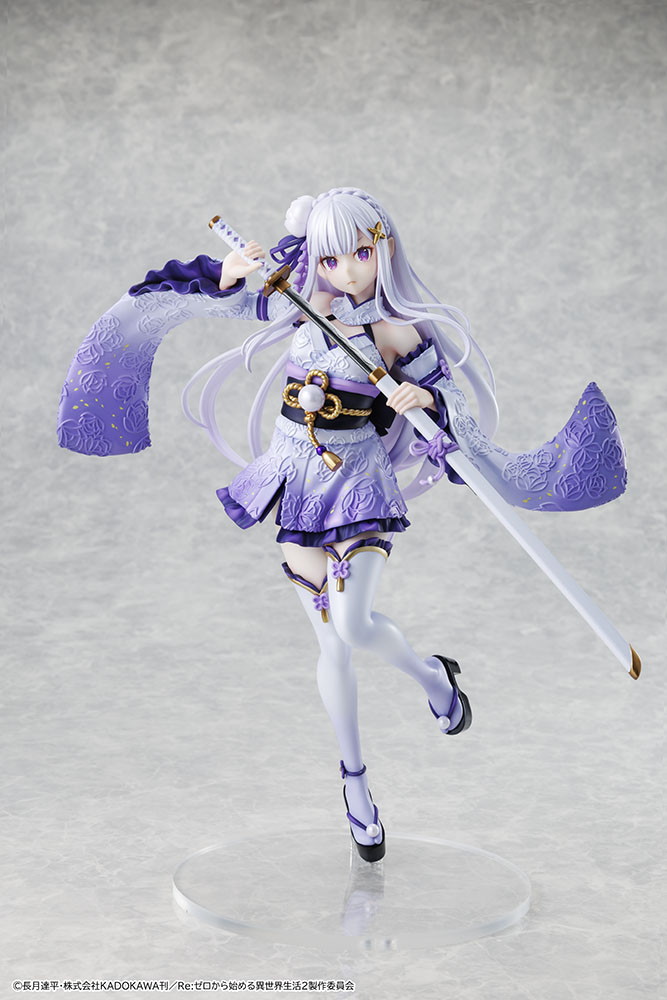Re:ゼロから始める異世界生活「エミリア 戦装束ver.」のフィギュア画像