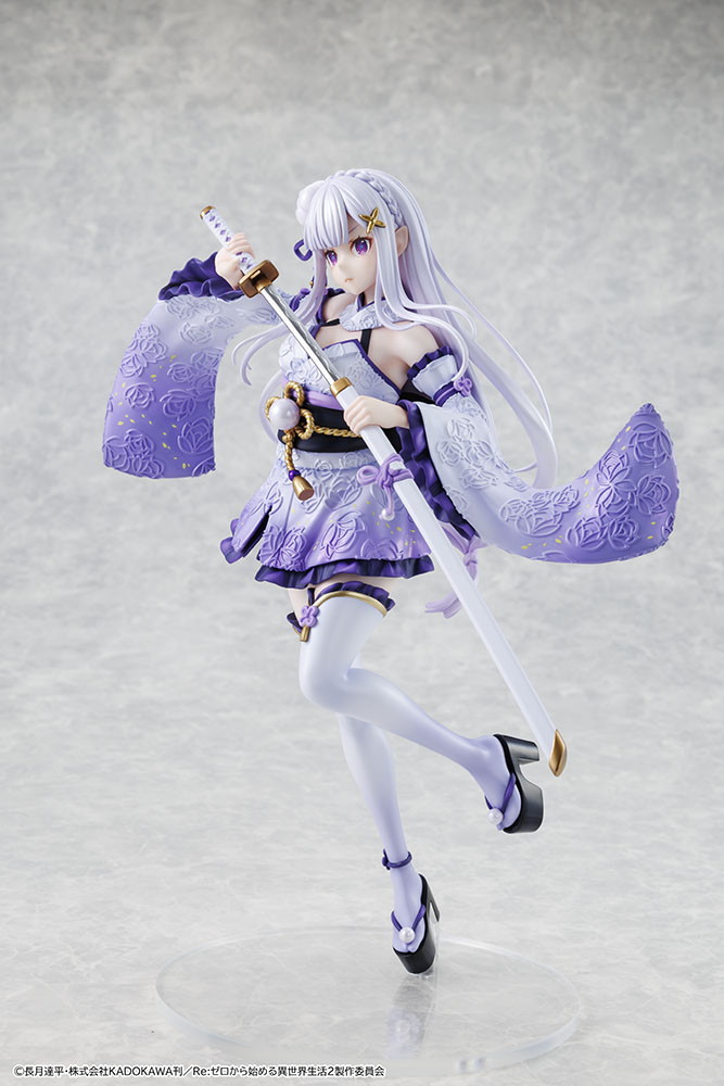 Re:ゼロから始める異世界生活「エミリア 戦装束ver.」のフィギュア画像