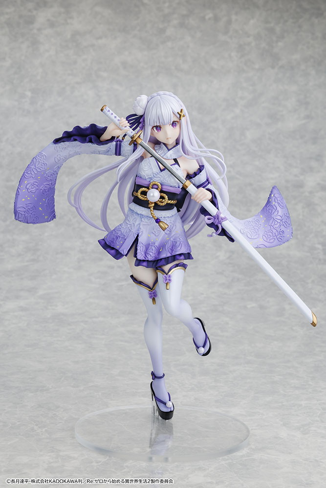 Re:ゼロから始める異世界生活「エミリア 戦装束ver.」のフィギュア画像