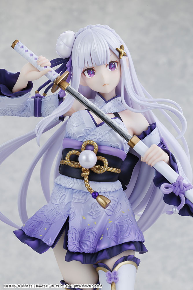 Re:ゼロから始める異世界生活「エミリア 戦装束ver.」のフィギュア画像
