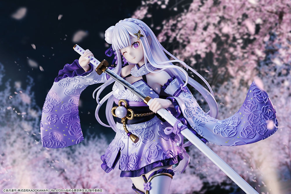 Re:ゼロから始める異世界生活「エミリア 戦装束ver.」のフィギュア画像