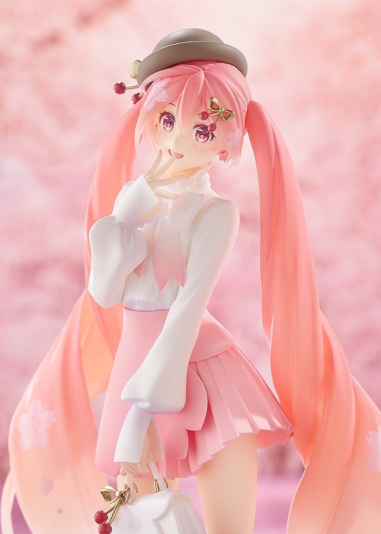 キャラクター・ボーカル・シリーズ01 初音ミク「【SMILE VALUE 2025】POP UP PARADE 桜ミク お花見コーデVer.」のフィギュア画像