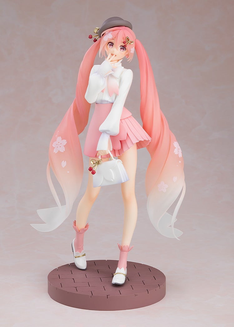 キャラクター・ボーカル・シリーズ01 初音ミク「【SMILE VALUE 2025】POP UP PARADE 桜ミク お花見コーデVer.」のフィギュア画像