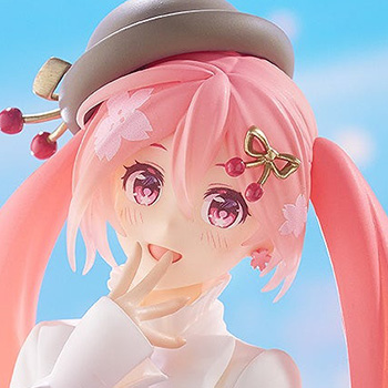 キャラクター・ボーカル・シリーズ01 初音ミク「【SMILE VALUE 2025】POP UP PARADE 桜ミク お花見コーデVer.」のフィギュア