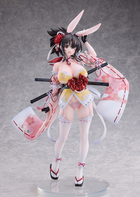 閃乱カグラ「飛鳥 和風バニーVer.」のフィギュア画像