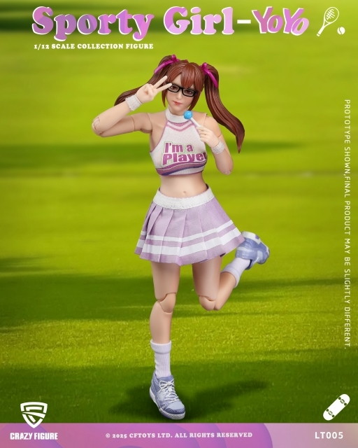 「LT005 Sporty girl(スポーティーガール) YOYO(ヨーヨー)」のフィギュア画像