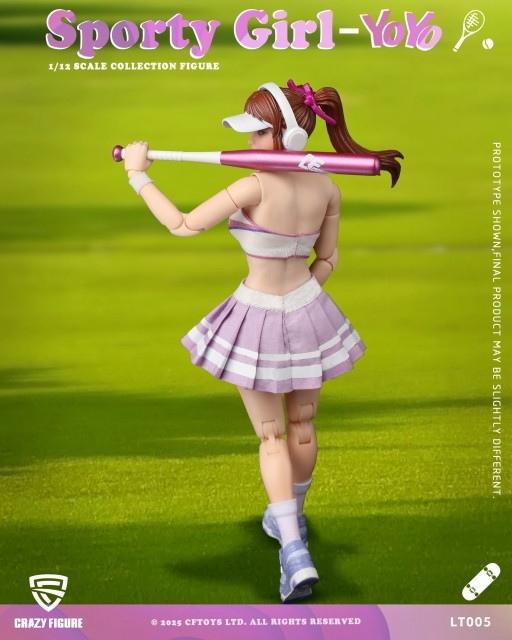「LT005 Sporty girl(スポーティーガール) YOYO(ヨーヨー)」のフィギュア画像