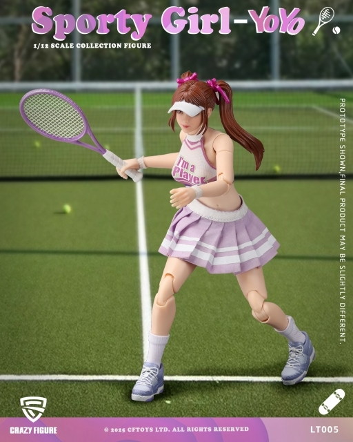 「LT005 Sporty girl(スポーティーガール) YOYO(ヨーヨー)」のフィギュア画像