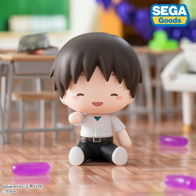 ヱヴァンゲリヲン新劇場版「ふわぷち デフォルメフィギュア シンジ」のフィギュア画像
