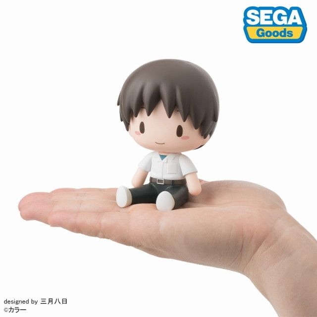 ヱヴァンゲリヲン新劇場版「ふわぷち デフォルメフィギュア シンジ」のフィギュア画像