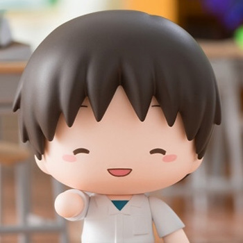ヱヴァンゲリヲン新劇場版「ふわぷち デフォルメフィギュア シンジ」のフィギュア