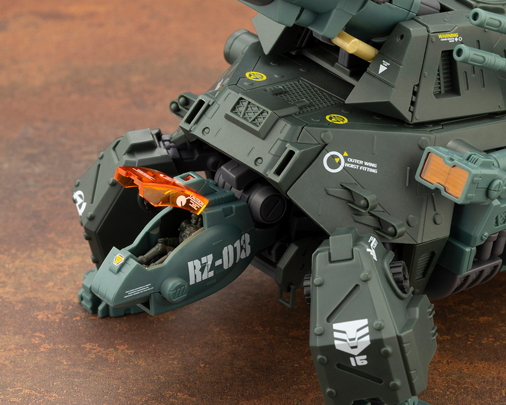 ゾイド -ZOIDS-「RZ-013 カノントータス マーキングプラスVer.」のフィギュア画像