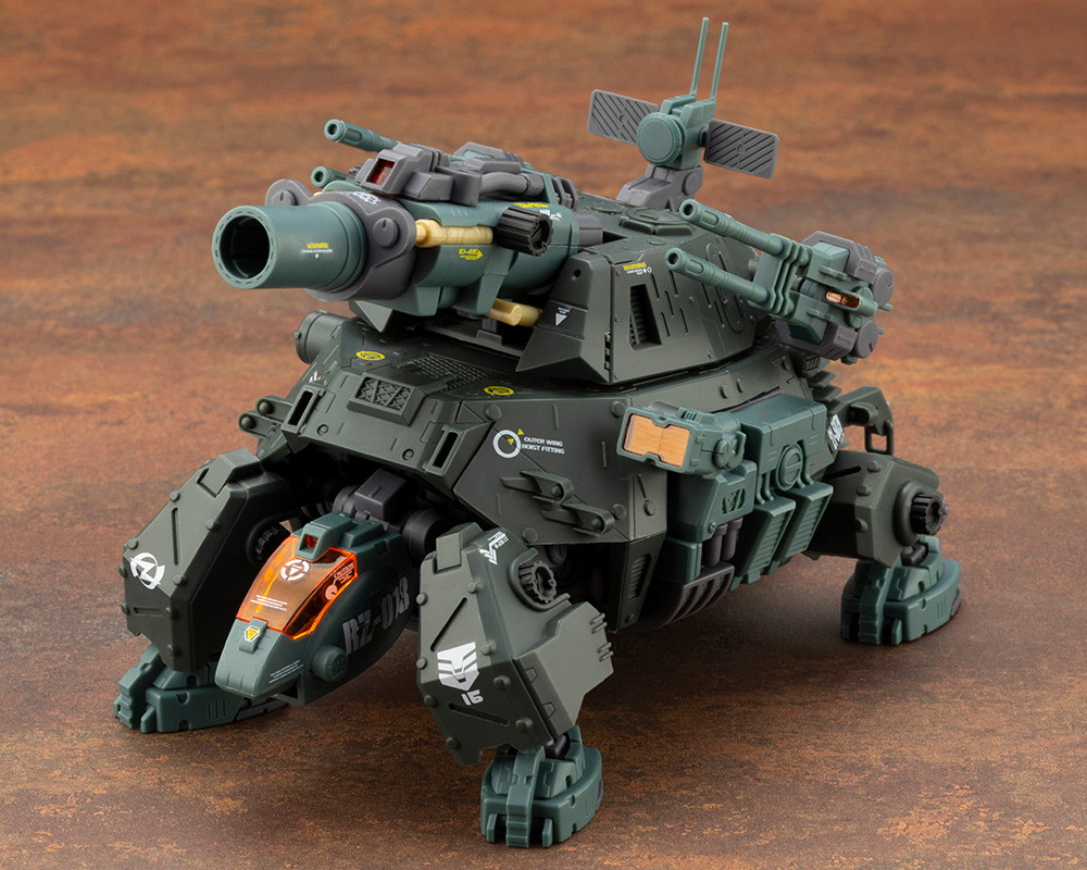 ゾイド -ZOIDS-「RZ-013 カノントータス マーキングプラスVer.」のフィギュア画像