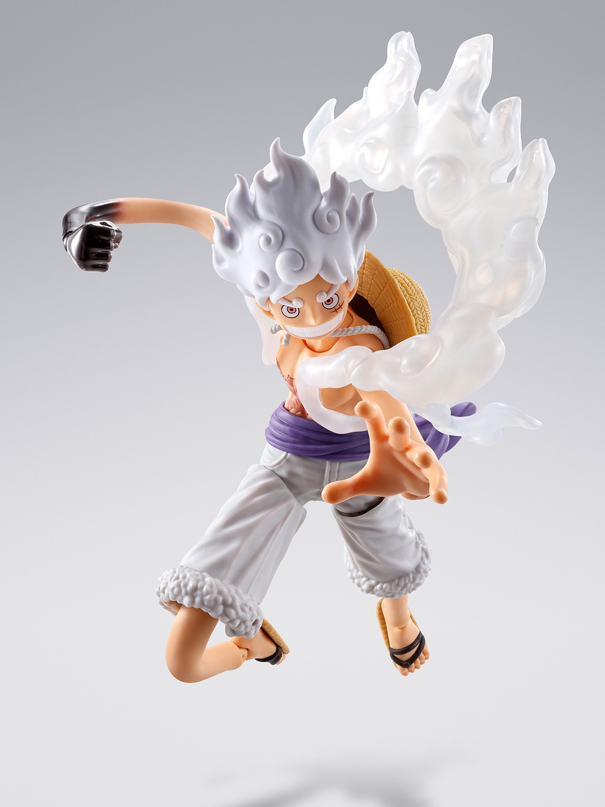 ONE PIECE「S.H.Figuarts モンキー・D・ルフィ -ギア5 未来島エッグヘッド-」のフィギュア画像
