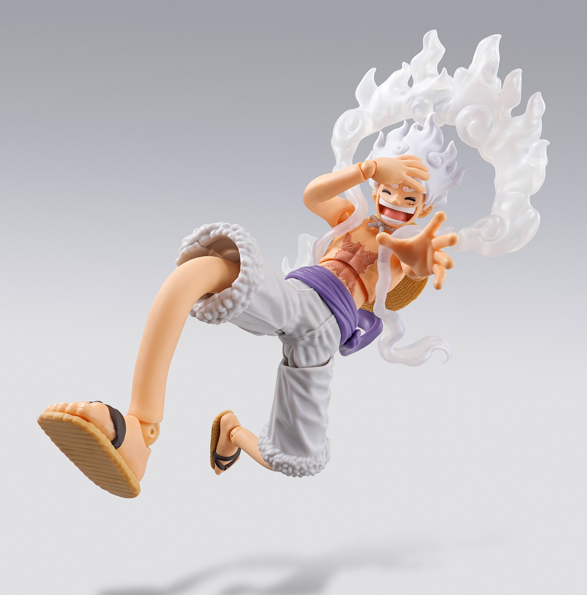 ONE PIECE「S.H.Figuarts モンキー・D・ルフィ -ギア5 未来島エッグヘッド-」のフィギュア画像