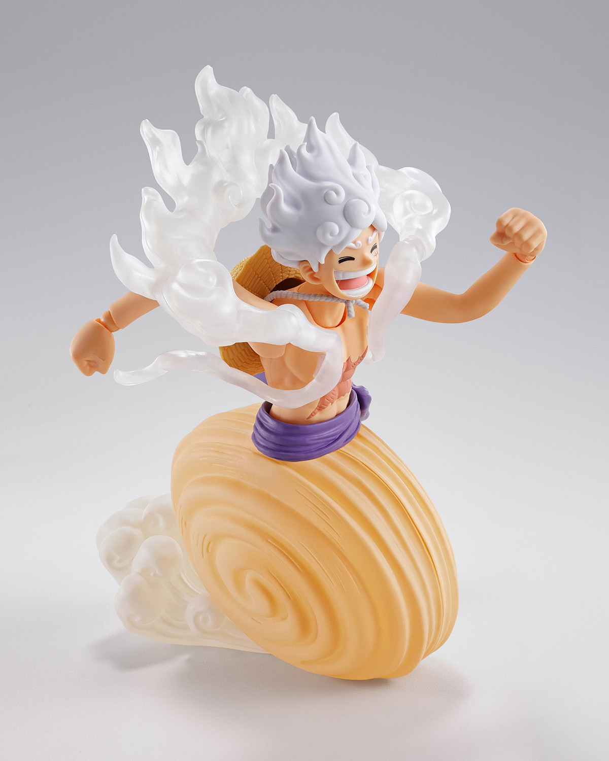 ONE PIECE「S.H.Figuarts モンキー・D・ルフィ -ギア5 未来島エッグヘッド-」のフィギュア画像