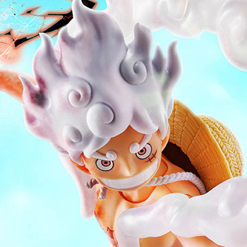 ONE PIECE「S.H.Figuarts モンキー・D・ルフィ -ギア5 未来島エッグヘッド-」のフィギュア