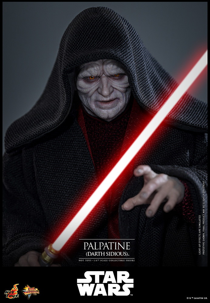 スター・ウォーズ エピソード3/シスの復讐「パルパティーン(ダース・シディアス)」のフィギュア画像