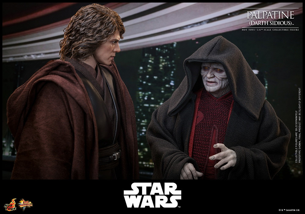 スター・ウォーズ エピソード3/シスの復讐「パルパティーン(ダース・シディアス)」のフィギュア画像