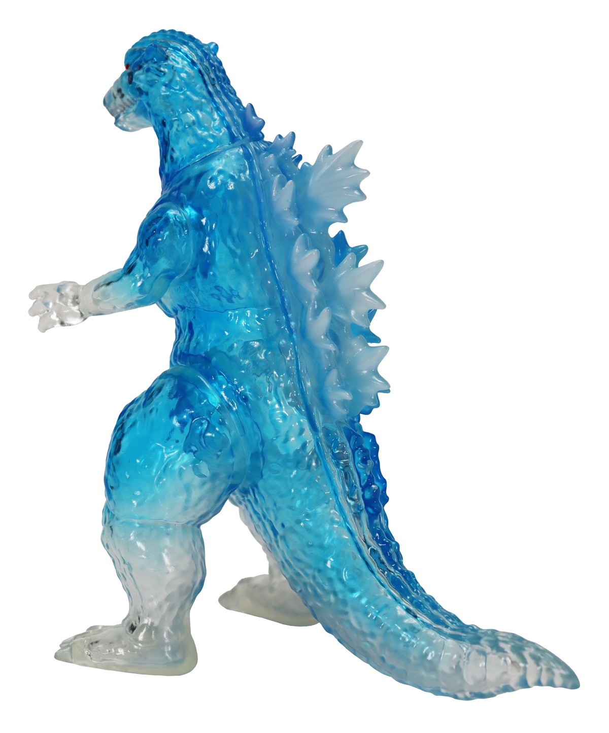 ゴジラ FINAL WARS「ミドルサイズシリーズ ゴジラEX【第9弾】ゴジラ(2004) クリアブルー Ver.」のフィギュア画像