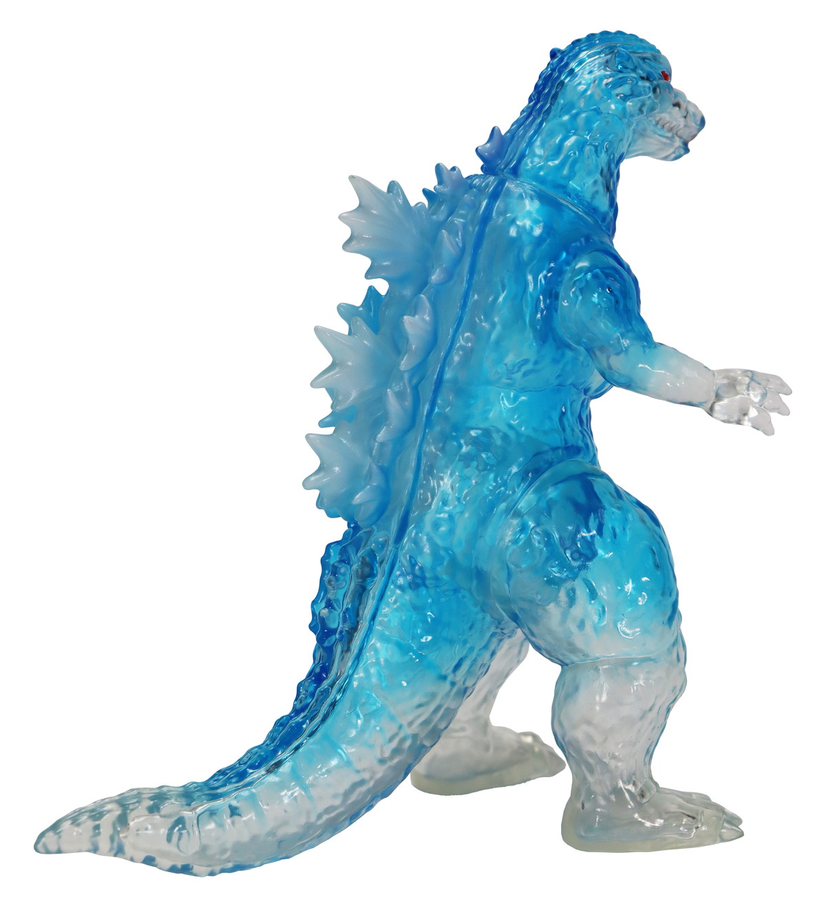 ゴジラ FINAL WARS「ミドルサイズシリーズ ゴジラEX【第9弾】ゴジラ(2004) クリアブルー Ver.」のフィギュア画像
