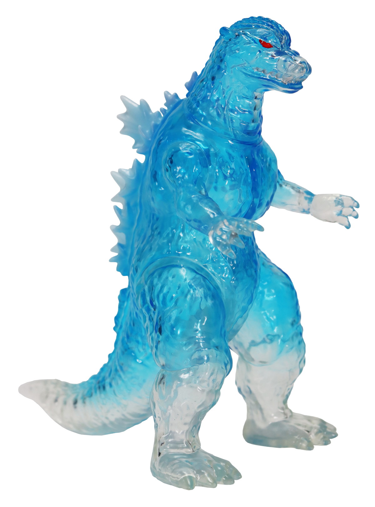 ゴジラ FINAL WARS「ミドルサイズシリーズ ゴジラEX【第9弾】ゴジラ(2004) クリアブルー Ver.」のフィギュア画像