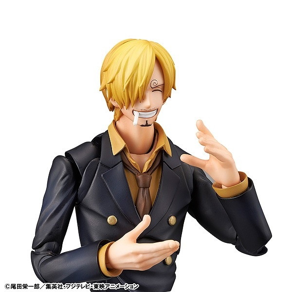 ONE PIECE「ヴァリアブルアクション Heroes サンジ」のフィギュア画像