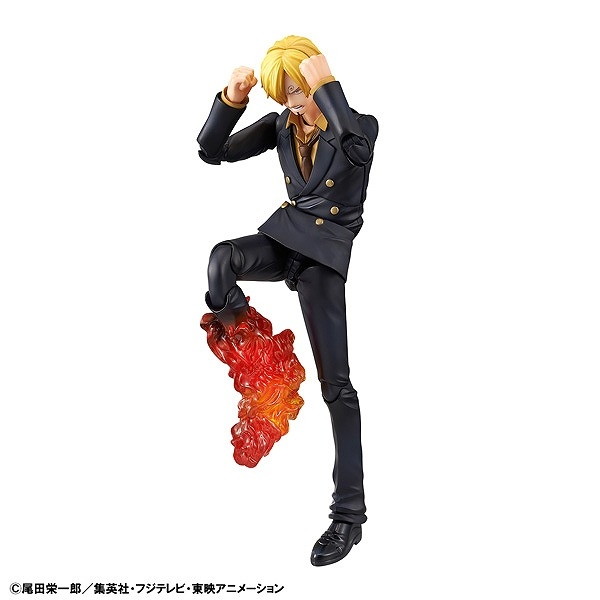 ONE PIECE「ヴァリアブルアクション Heroes サンジ」のフィギュア画像