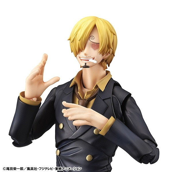 ONE PIECE「ヴァリアブルアクション Heroes サンジ」のフィギュア画像