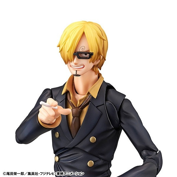 ONE PIECE「ヴァリアブルアクション Heroes サンジ」のフィギュア画像