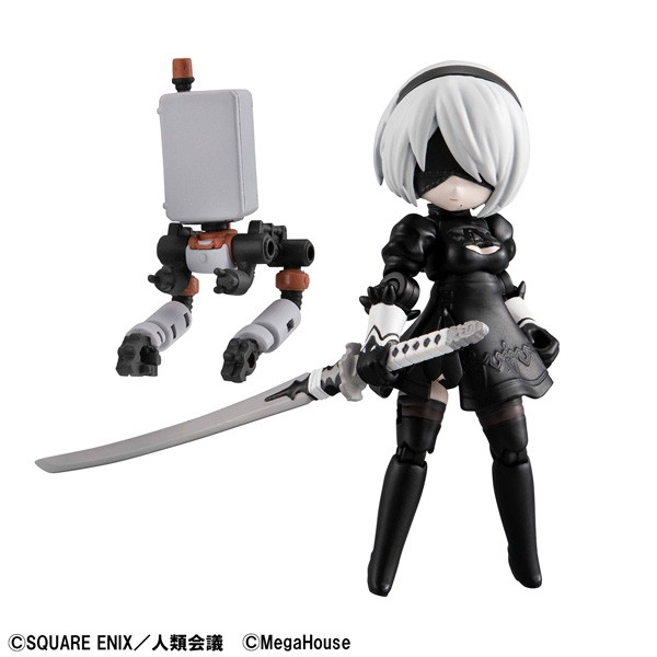 NieR:Automata Ver1.1a「デスクトップアーミー コラボ 2B」のフィギュア画像