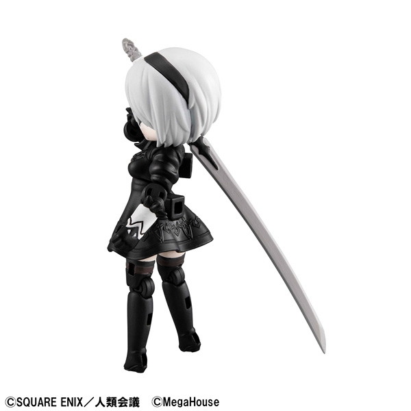 NieR:Automata Ver1.1a「デスクトップアーミー コラボ 2B」のフィギュア画像