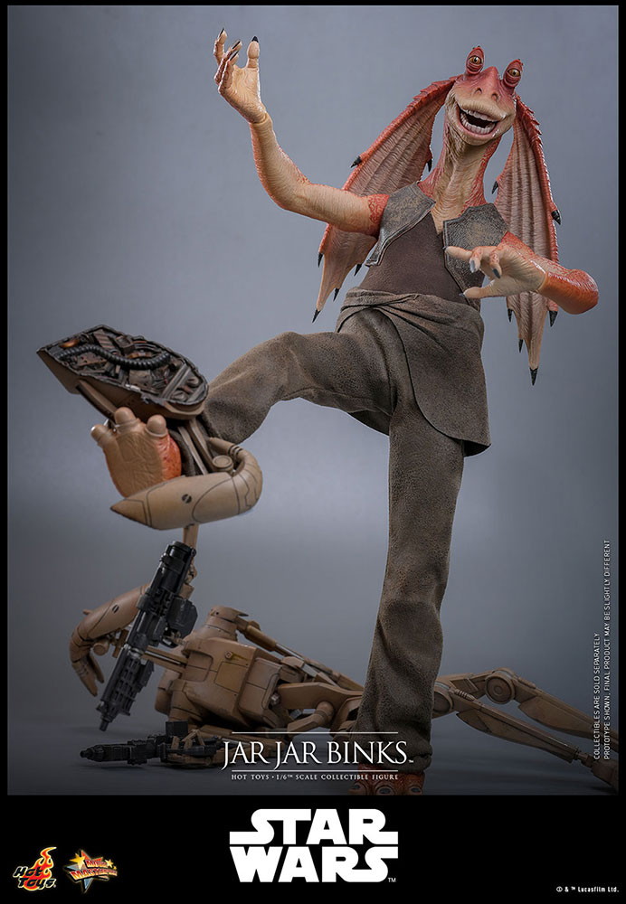 スター・ウォーズ エピソード1/ファントム・メナス「ジャー・ジャー・ビンクス」のフィギュア画像