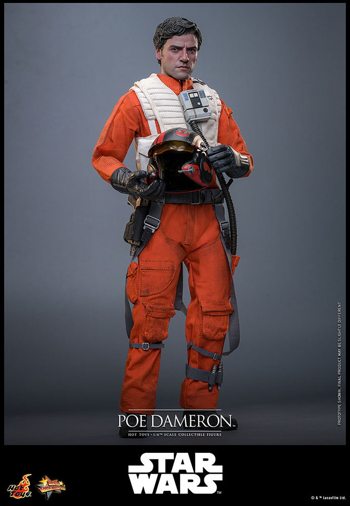 スター・ウォーズ/フォースの覚醒「ポー・ダメロン」のフィギュア画像