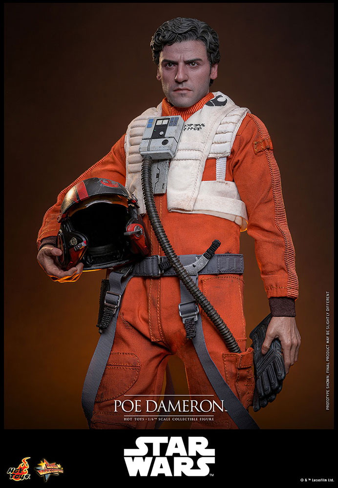 スター・ウォーズ/フォースの覚醒「ポー・ダメロン」のフィギュア画像