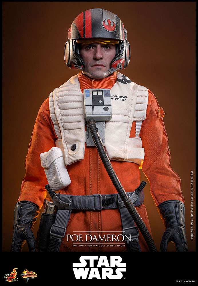 スター・ウォーズ/フォースの覚醒「ポー・ダメロン」のフィギュア画像