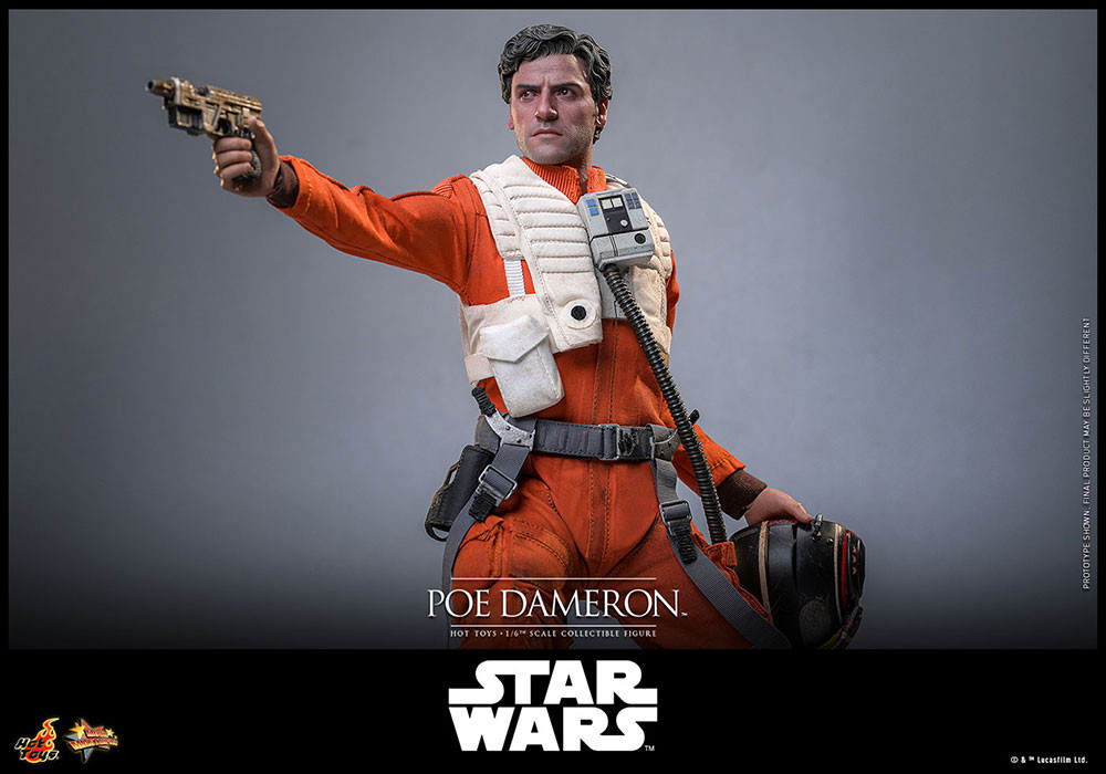 スター・ウォーズ/フォースの覚醒「ポー・ダメロン」のフィギュア画像